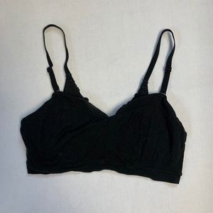 American Eagle Black Bra-let Size M Lace